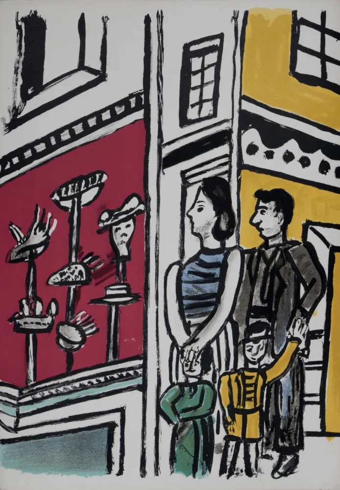 Litografía Léger (After) - La Chapellerie, 1960