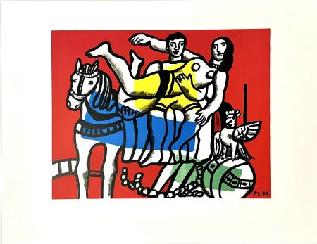 Litografía Léger (After) - Le Cirque