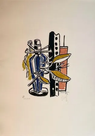 Litografía Leger - Album de 10 sérigraphies