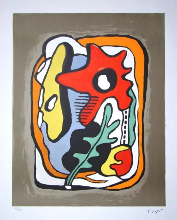 Litografía Leger - Composition