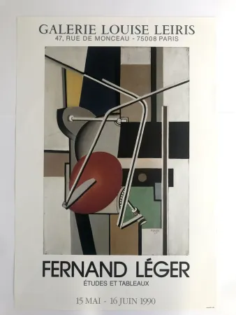 Cartel Leger - Galerie Louise Leiris