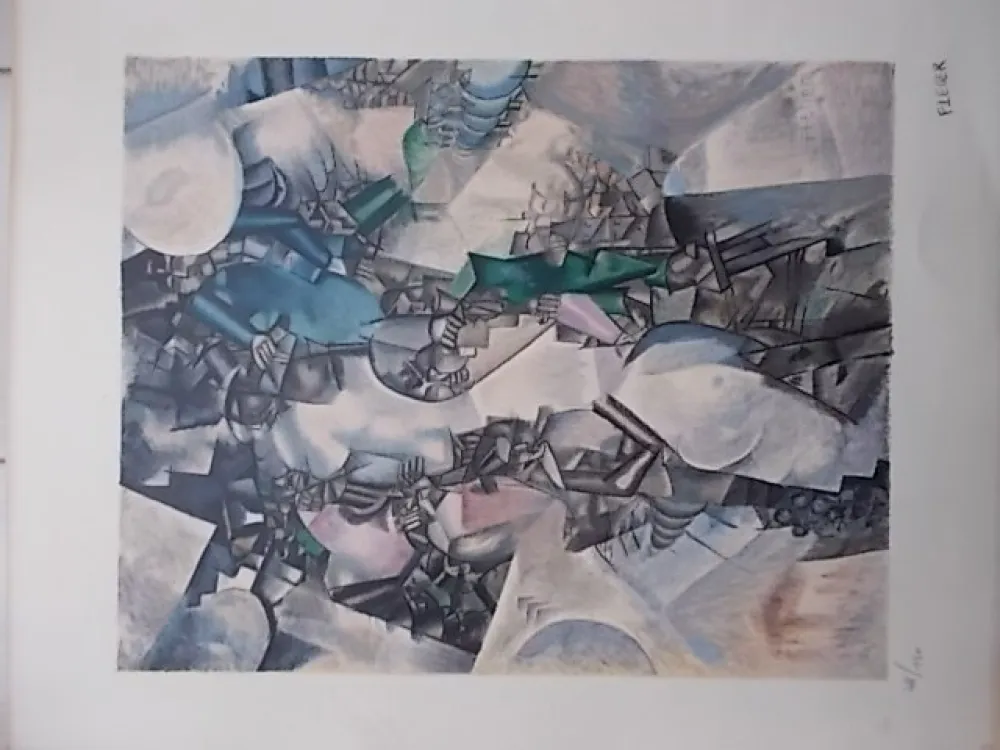 Litografía Leger - La Noce