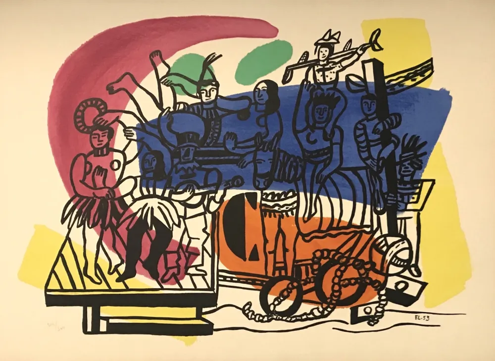 Litografía Leger - Parade