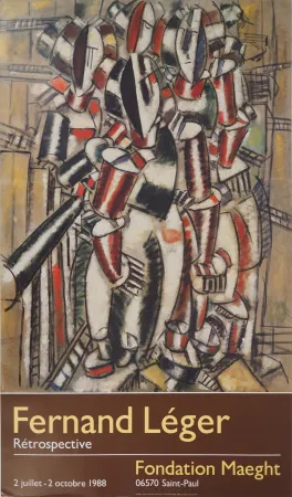 Libro Ilustrado Leger - Personnages cubistes au balcon
