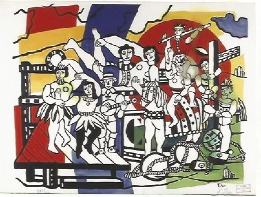 Litografía Leger - The Parade