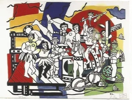 Litografía Leger - The Parade