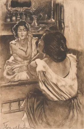 Aguafuerte Y Aguatinta Legrand - Flore Artificielle