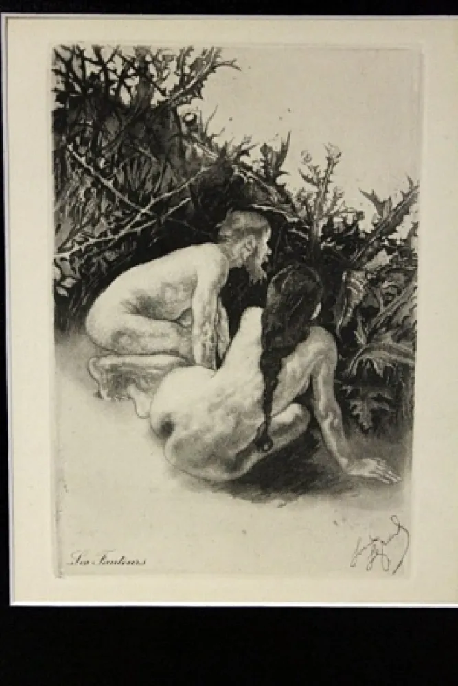 Aguafuerte Y Aguatinta Legrand - Les fauteurs / The Troublemakers