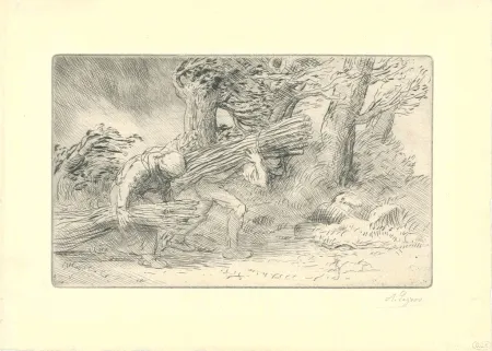 Punta Seca Legros - Les fagottiers