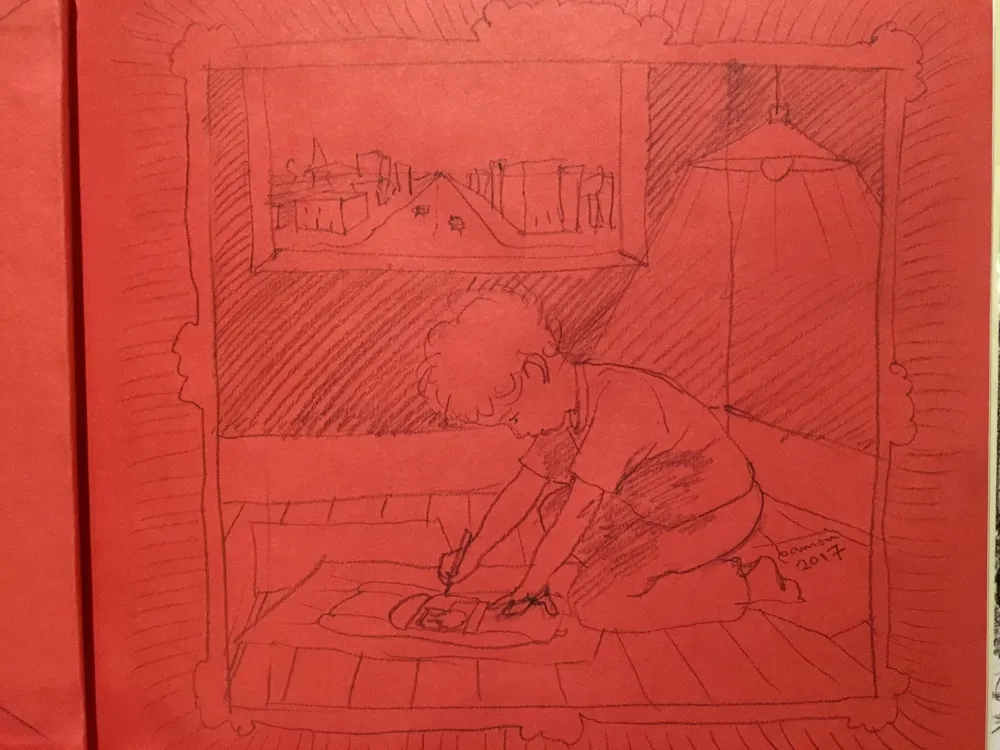 Libro Ilustrado Lehrer - Rocket Boy