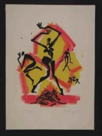 Litografía Leiberg - Sans titre