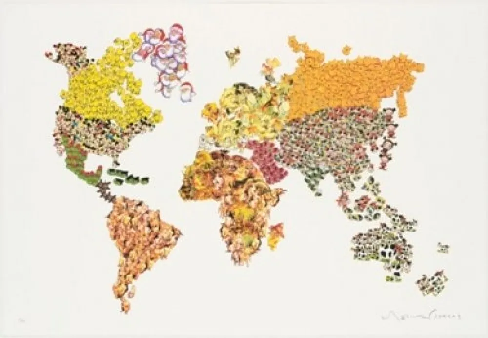 Litografía Leirner - Assim é se lhe parece