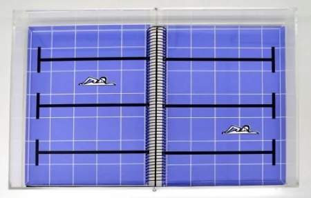 Litografía Leirner - Rio 2016 - Natación