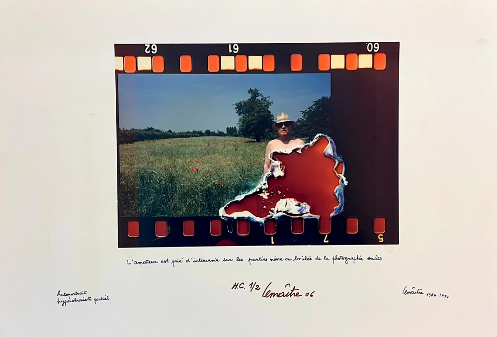 Fotografía Lemaitre  - Autoportrait hyperchromiste