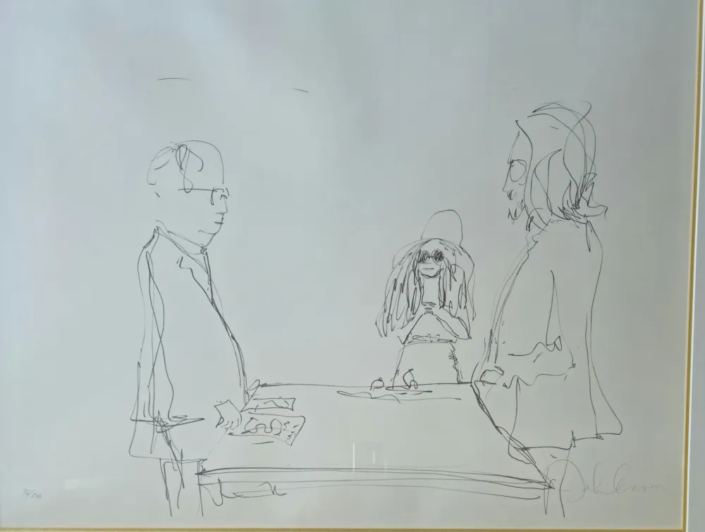 Litografía Lennon -  “I do” , from Bag One Suite