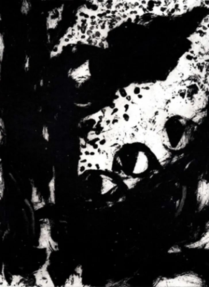 Grabado León - Luz de luna I