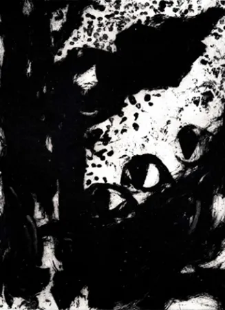 Grabado León - Luz de luna I