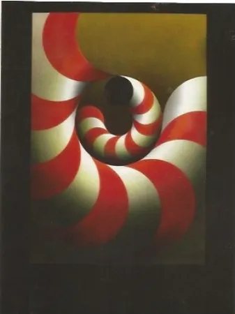 Grabado Leparc - Modulation jaune