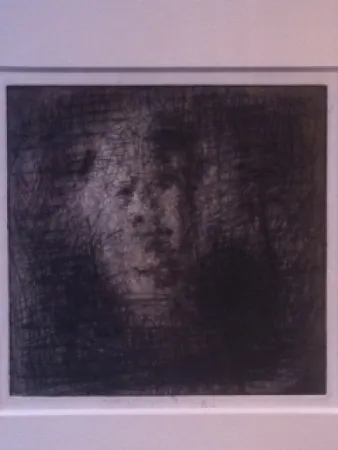 Grabado Leroy  - Portrait