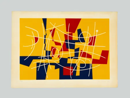 Litografía Leuppi - Composition