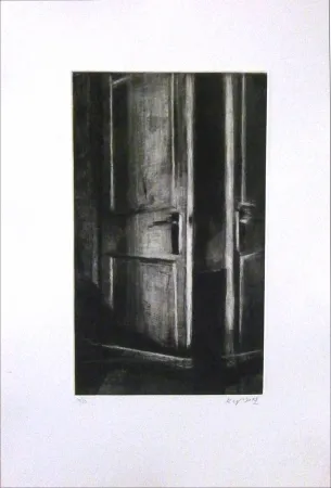 Aguafuerte Levy - Intérieur I