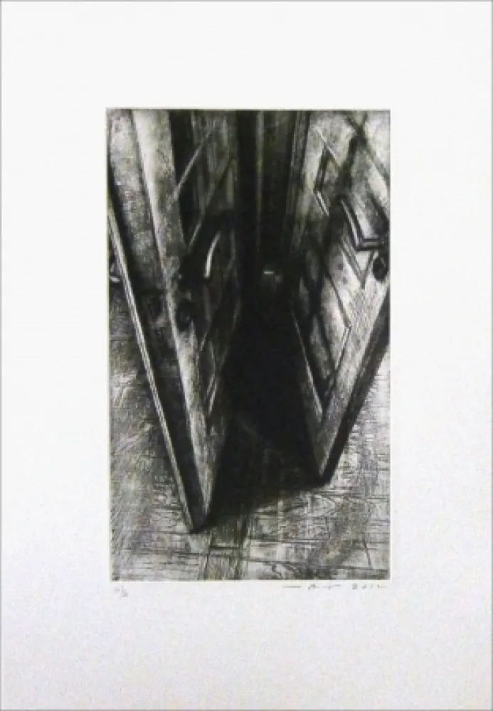 Aguafuerte Levy - Intérieur II