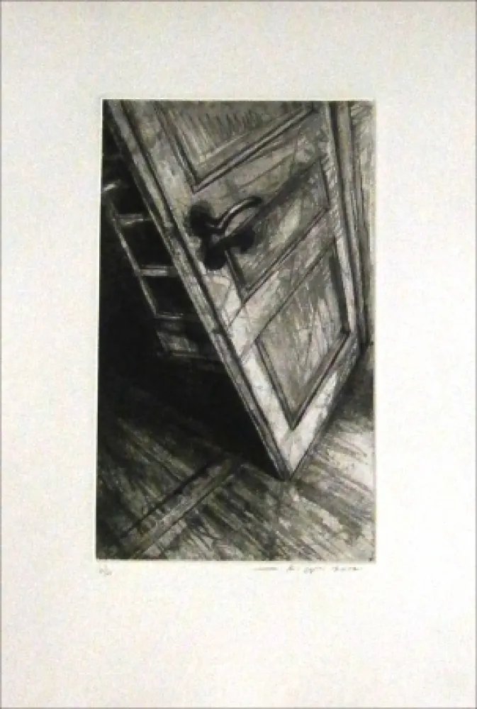 Aguafuerte Levy - Intérieur III