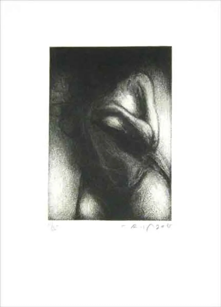 Aguafuerte Levy - Nu