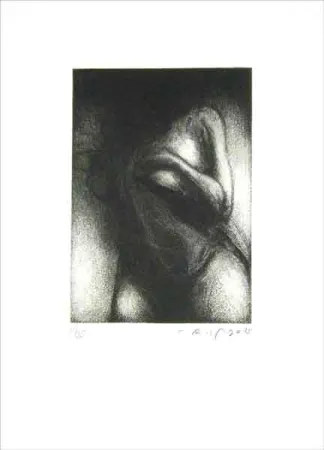 Aguafuerte Levy - Nu