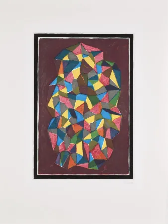 Aguafuerte Y Aguatinta Lewitt - Plate #1 (from Complex Forms)