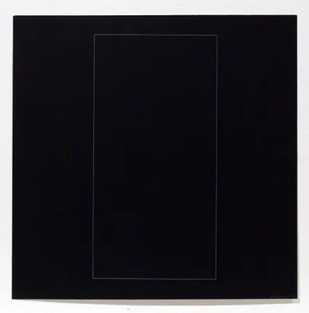 Aguafuerte Y Aguatinta Lewitt - Six Geometric Figures - Rectangle