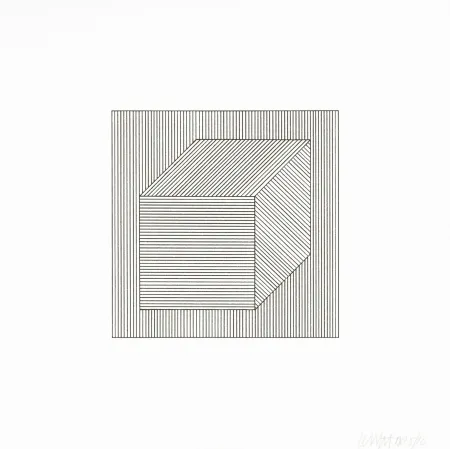 Serigrafía Lewitt - Twelve Forms Derived From a Cube 30