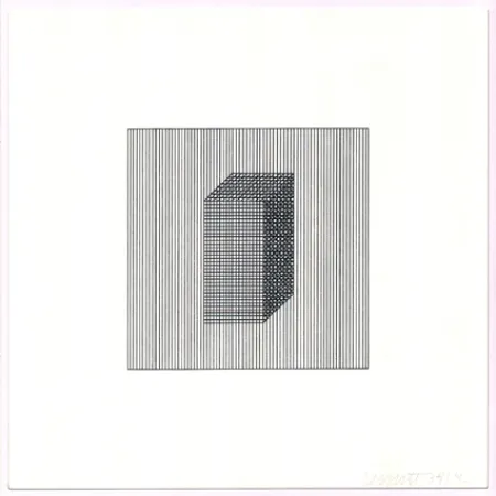 Serigrafía Lewitt - Twelve Forms Derived from a Cube (Set of 48) (3)