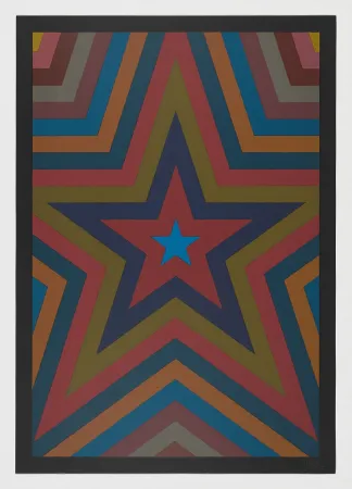 Litografía Lewitt - Untitled
