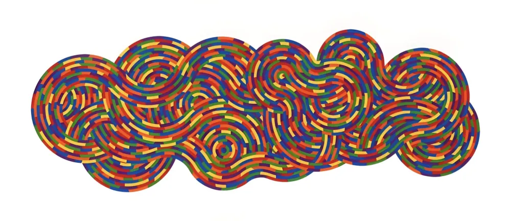 Linograbado Lewitt - Untitled