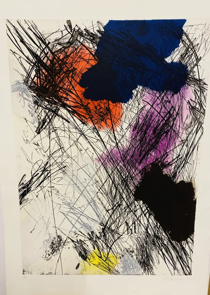 Aguatinta Liberman - Ohne Titel