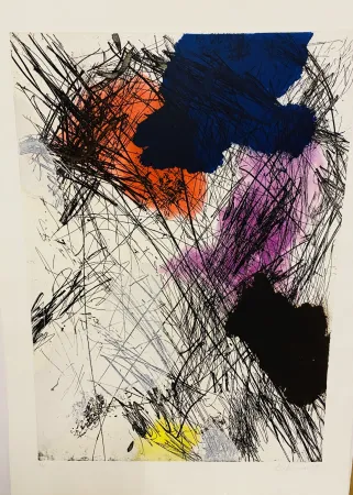 Aguatinta Liberman - Ohne Titel