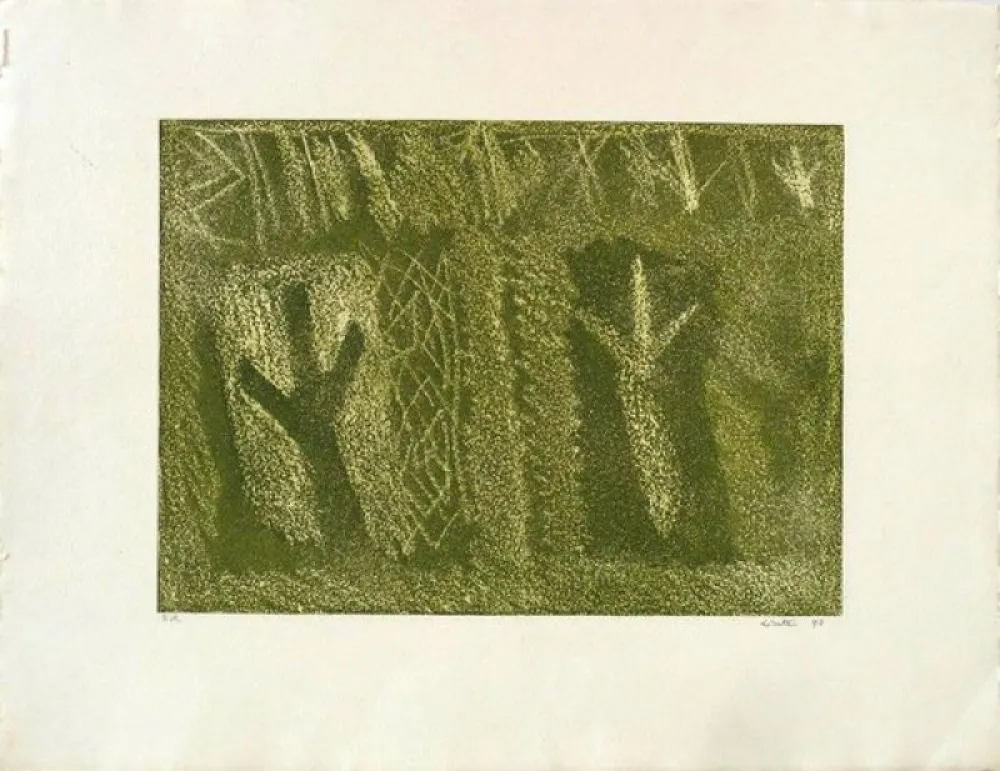 Litografía Licata - Sans Titre