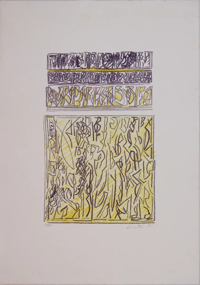 Litografía Licata - Untitled
