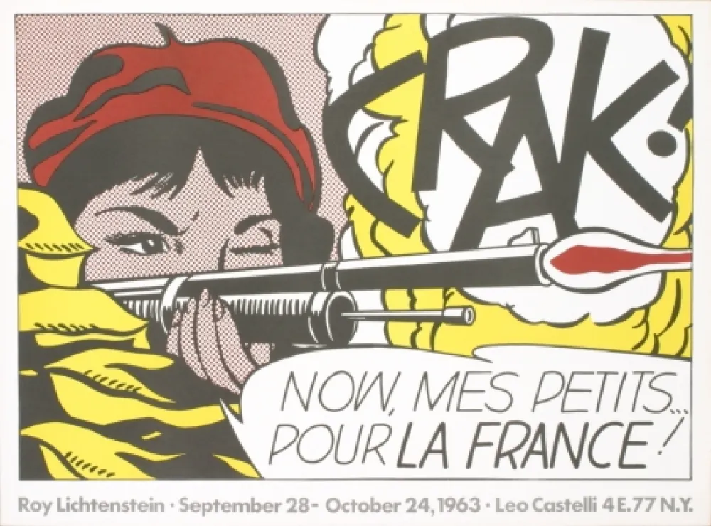 Litografía Lichtenstein - CRAK