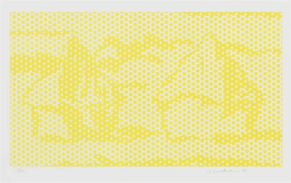 Litografía Lichtenstein - Haystack #1