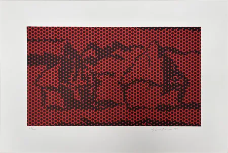 Litografía Lichtenstein - Haystack #6