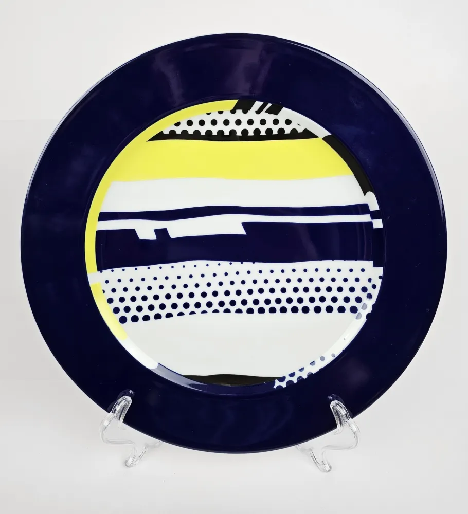 Múltiple Lichtenstein - Künstlerplatzteller