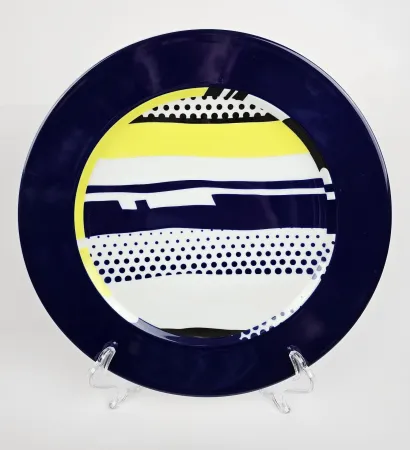 Múltiple Lichtenstein - Künstlerplatzteller