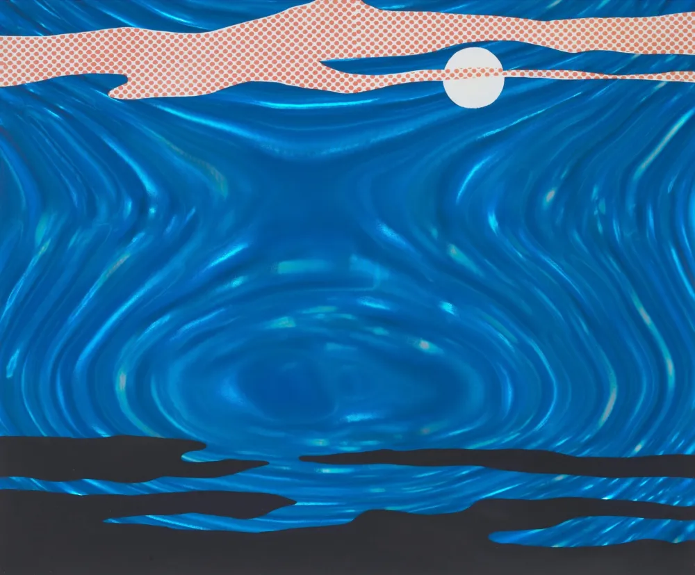 Serigrafía Lichtenstein - Moonscape