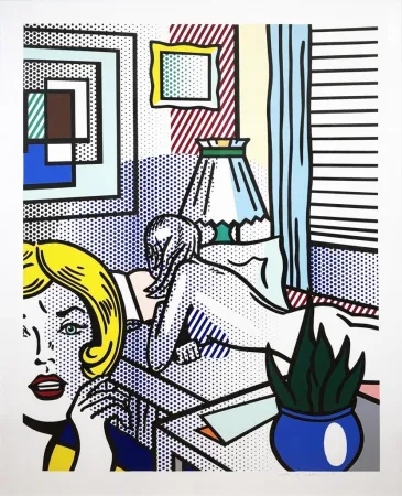 Relieve Lichtenstein - Roommates, from Nudes Series