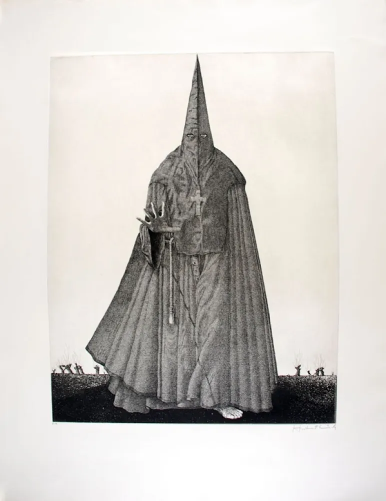 Aguafuerte Lincke - Capirote