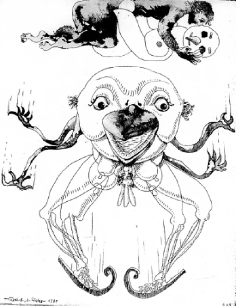 Libro Ilustrado Lindner - 7 Acqueforti 1980