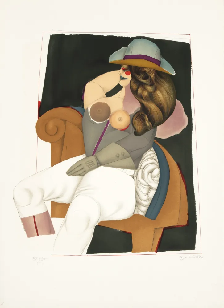 Litografía Lindner - Arizona