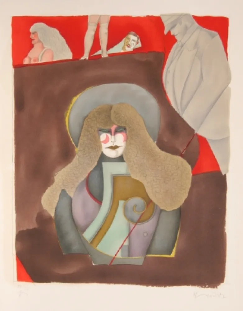 Litografía Lindner - Blondie